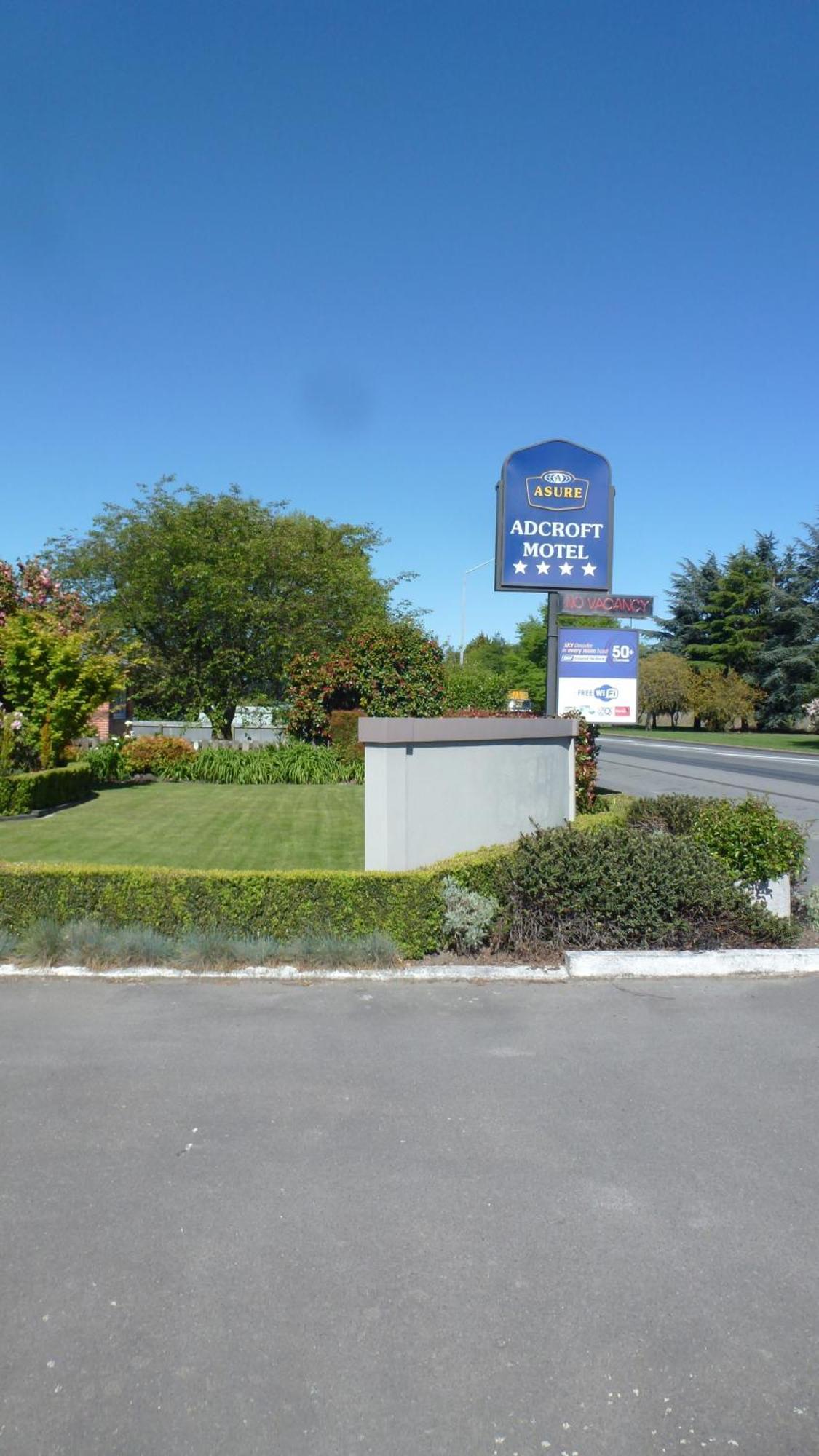 Asure Adcroft Motel Ashburton Exteriör bild