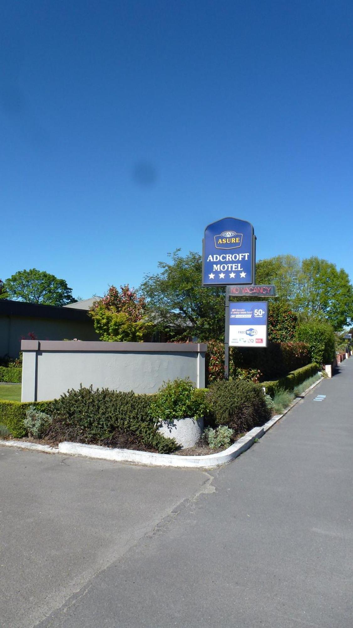 Asure Adcroft Motel Ashburton Exteriör bild